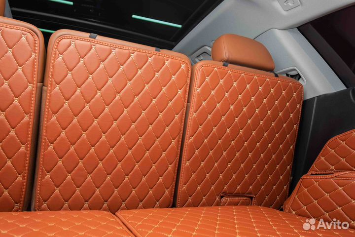 3Д коврики в багажник Audi Q7 2016