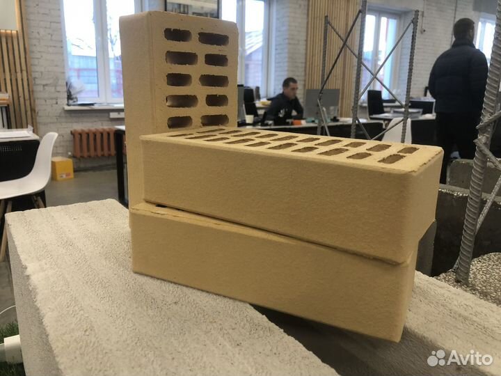 Кирпич облицовочный слоновая кость