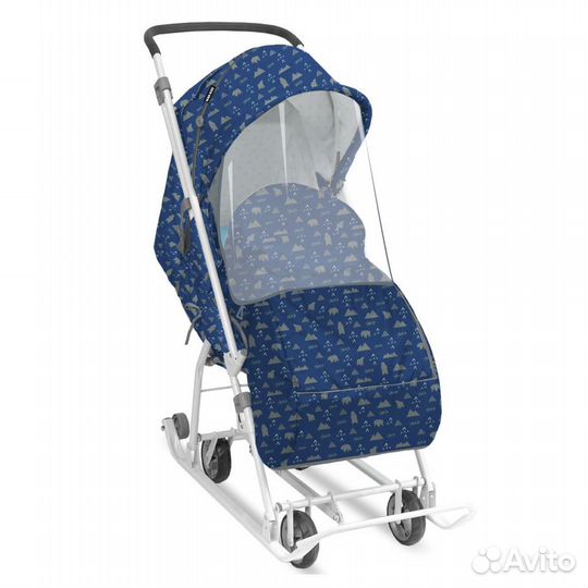 Санки коляска Умка 3-1 К + доставка