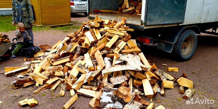 Дрова Береза от 1 куба в Сертолово
