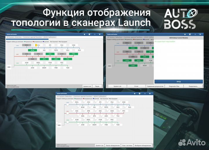 Лаунч Launch x431 premium + autodata и обучение