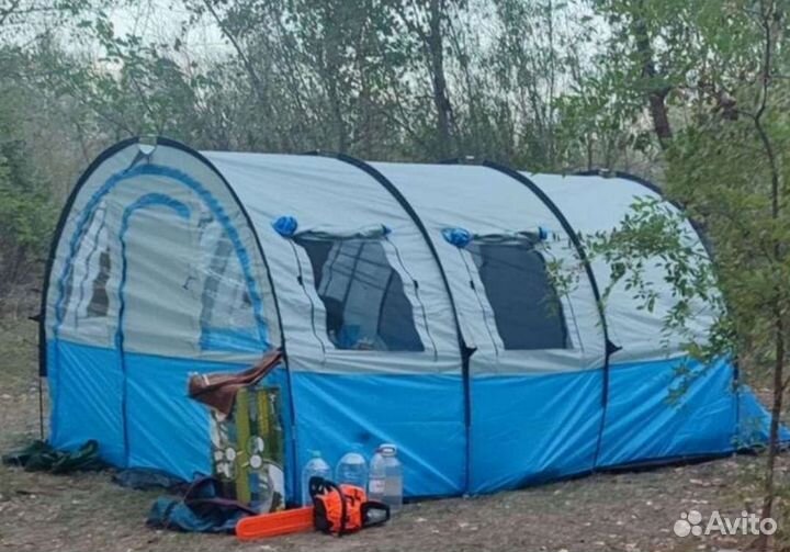 Палатка ангар 4-х местная Высота 200см