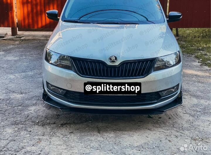 Универсальный Сплиттер губа на бампер