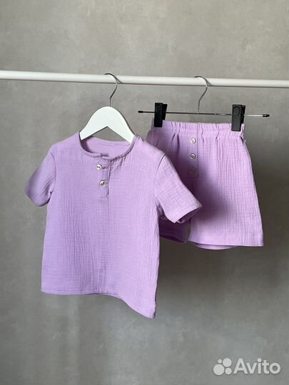 Костюм из муслина детский