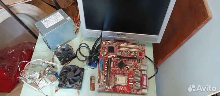 Компьютер на запчасти