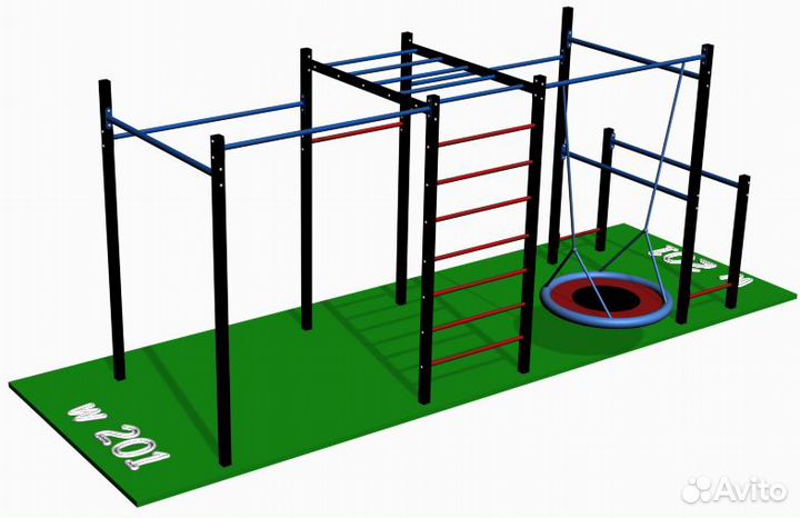 Воркаут площадка sswa №201