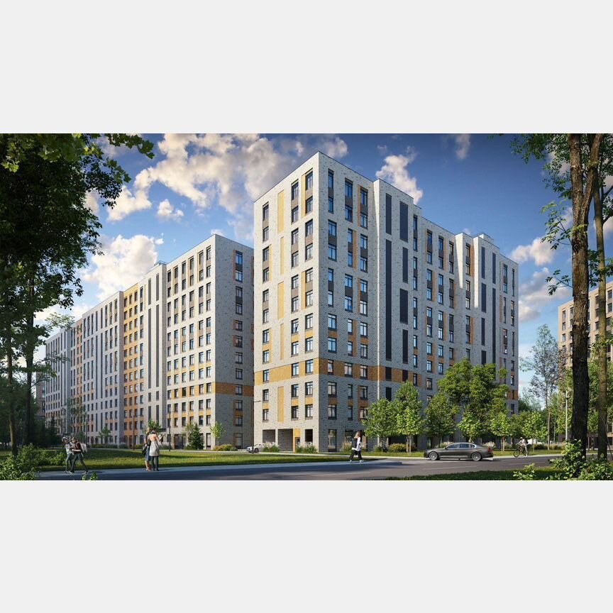 1-к. квартира, 37,6 м², 6/12 эт.