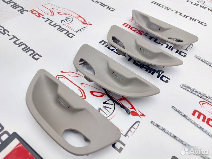 Подсветка салона Ambient серая BMW 5 F10 бмв ф10