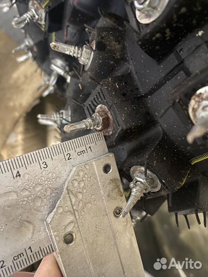 Шипованная резина на эндуро 19/16 комплект