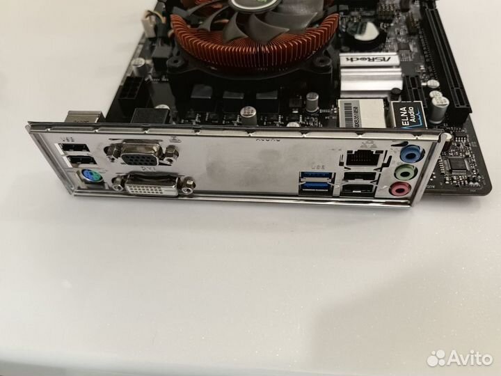 Asrock h310cm dvs/i3-8100/2*4gb