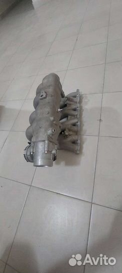 Коллектор впускной с дросселем на УАЗ patriot