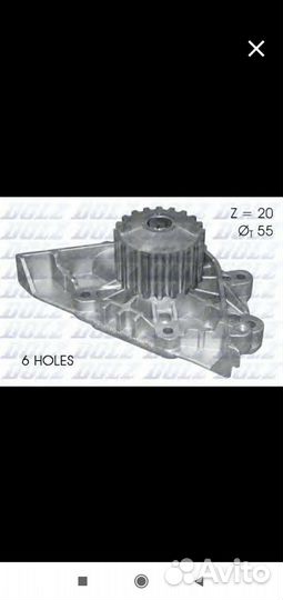 Водяной насос Peugeot/ Sitroen. Dolz c144