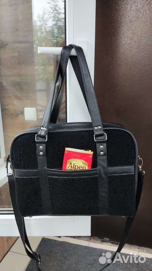 Кожаная сумка ручной работы 