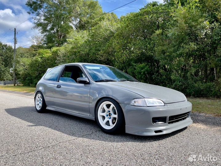 Губа передняя Honda Civic 92-95 Eg Spoon