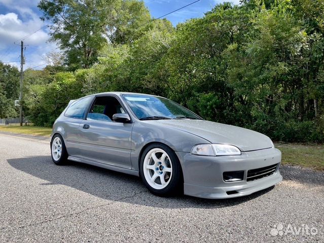 Губа передняя Honda Civic 92-95 Eg Spoon