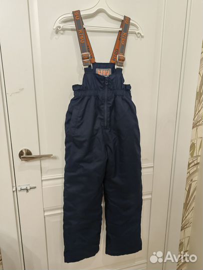 Брюки непромокаемые зимние детские 128