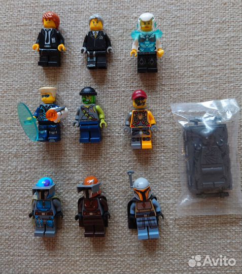 Lego Минифигурки Nexo Knights Agents и всякое