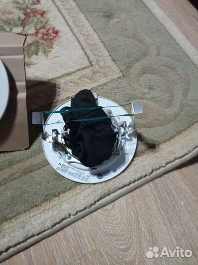 Колонка врезная потолочная