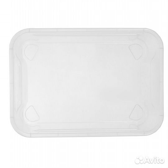 Ящик Кристалл 38.9x27.5x14.5 см 10 л пластик с кры