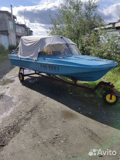 Лодка Обь3 с мотором Yamaha