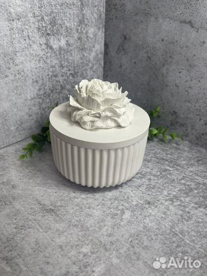 Шкатулка из гипса