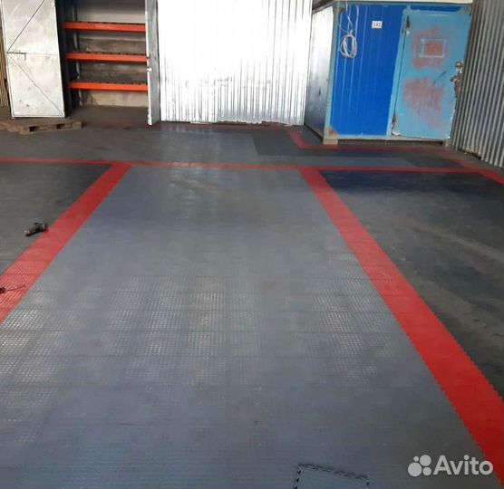Модульная плитка пвх для пола в гараже