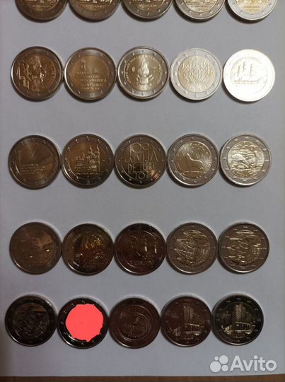 2 евро. Монеты юбилейные