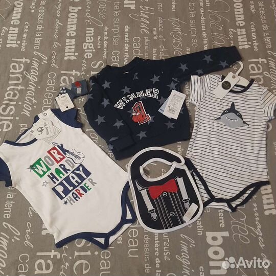 Детская одежда для мальчиков новая