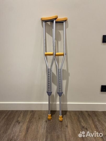 Костыли amrus под рост 130-150 см