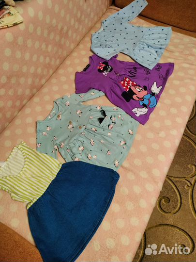 Пакет вещей для девочки 80-86р
