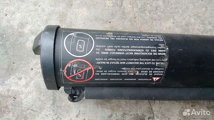 Шторка багажника Рено laguna 3 хетчбэк