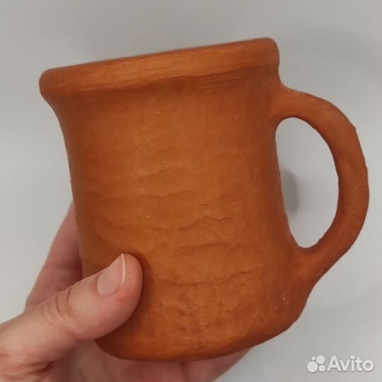 Кружка глиняная