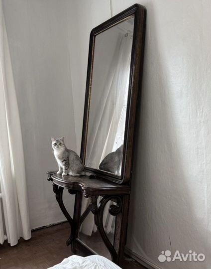 Зеркало напольное псише винтаж старинное