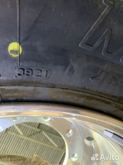 Колесо в сборе с шиной 385/65R22.5 Bridgestone v-s