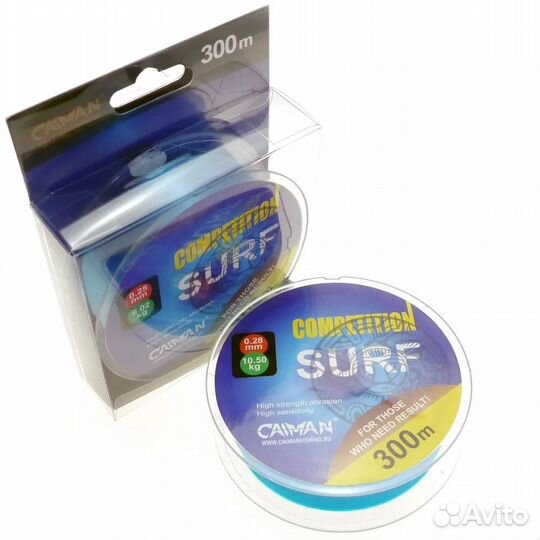 Леска Caiman Competition Surf 300 m