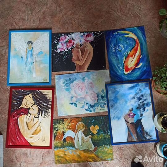 Картины. Акрил на холсте