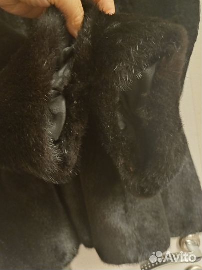 Шуба норковая 46