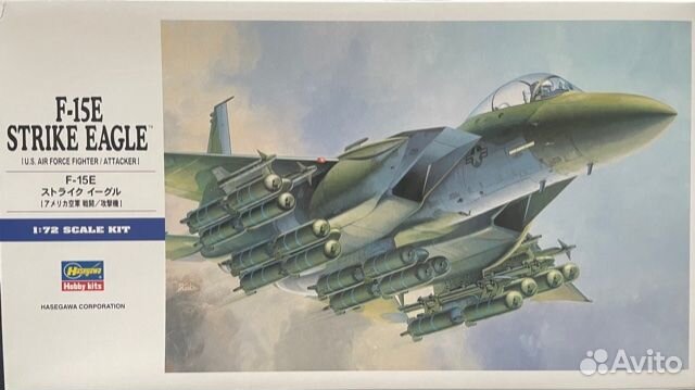 Сборная модель самолета F-15E Strike Eagle 1/72