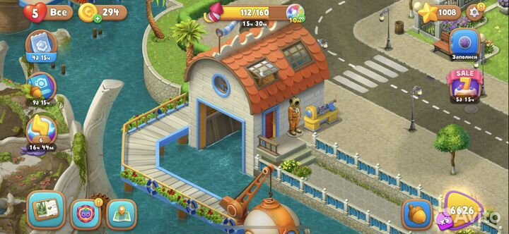 Игра Gardenscapes