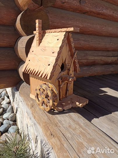 Скворечник деревянный