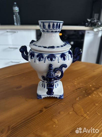 Самовар Гжель СССР