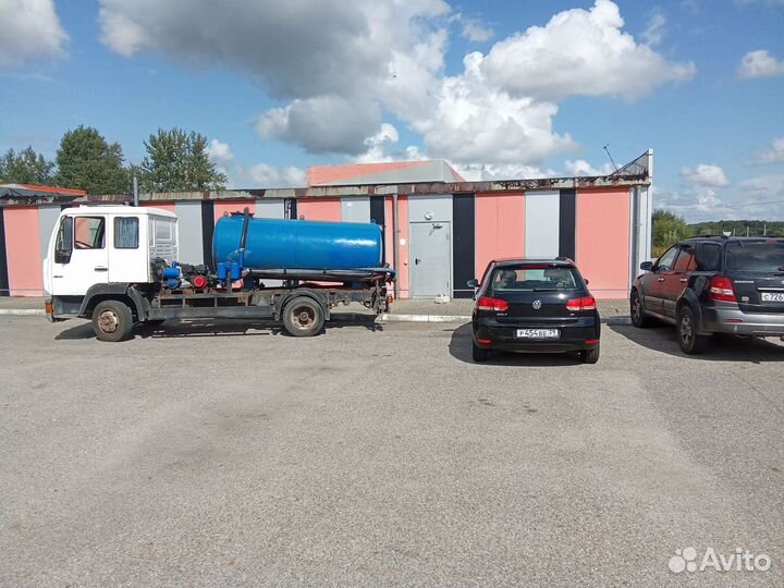 Откачка септиков, прочистка труб 24/7