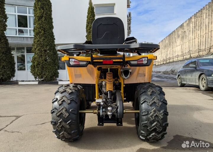 Квадроцикл Motoland Wild Track X 200 желтый