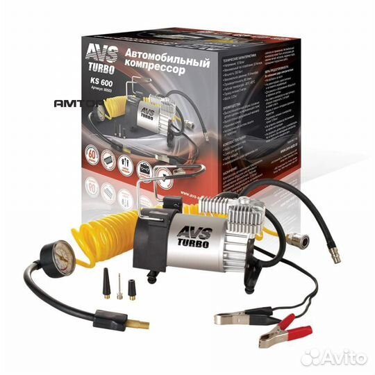 AVS 80503 Компрессор (60 л/мин) 10 Атм 