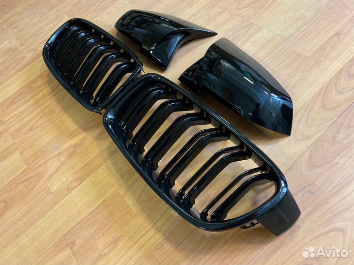 Ноздри BMW F30 Крышка зеркала M стиль Решетки
