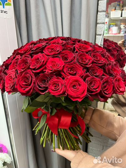 Розы под ленту