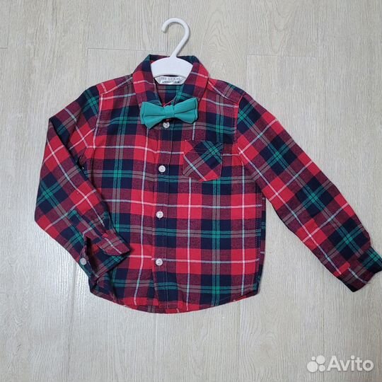 Рубашка с бабочкой для мальчика