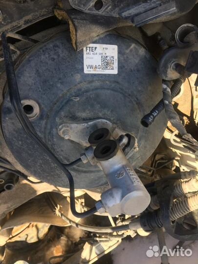 Главный тормозной с вакуумом на Skoda Fabia 2