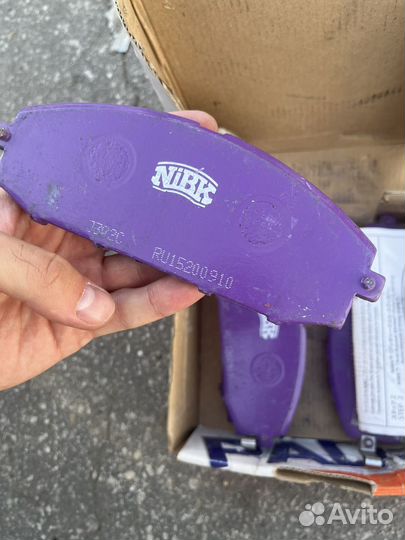 Тормозные колодки передние NiBK Nissan Patrol Y61