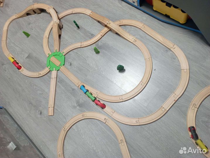 Деревянная железная дорога IKEA
